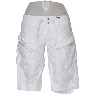 Cargo shorts (White) from Miss Sixty Linen