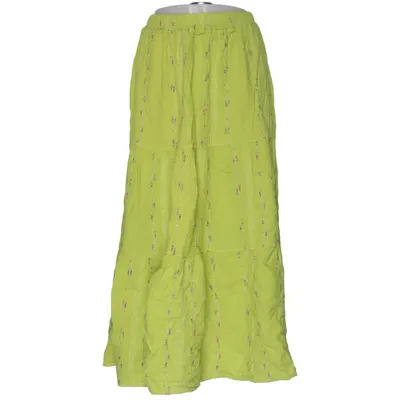 Maxi skirt (Green) from Guts & Gusto Cotton, Polyester