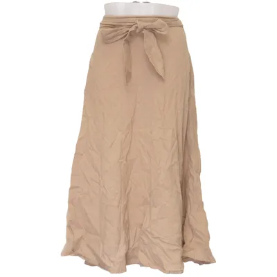 Slå om-nederdel (Beige) fra Balmuir Linned