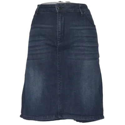 Denim skirt (Blue) from Odyssee Cotton, Elastane