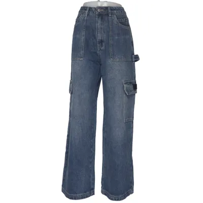 Jean (Bleu) de Supply & Demand Coton, Élasthane, Lyocell, Polyester