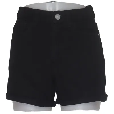 Short en jean (Noir) de Boohoo Coton