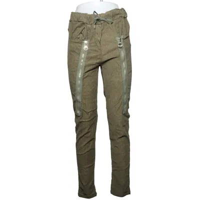 Pants (Green) from Made in italy Elastane, Polyester, Viscose