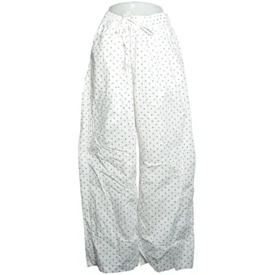 Pajama pants (White, Purple) from Lindex Cotton