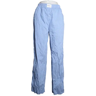 Pajama pants (Blue, White) from Adanola Cotton, Elastane, Polyamide