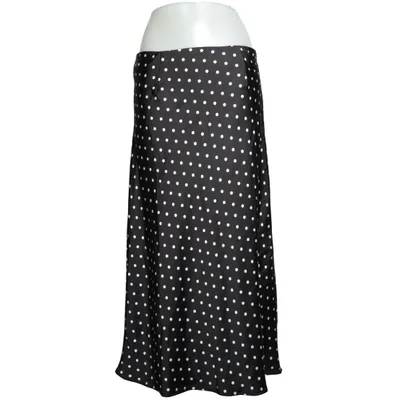 Maxi skirt (Black, White) from Peppermayo Polyester
