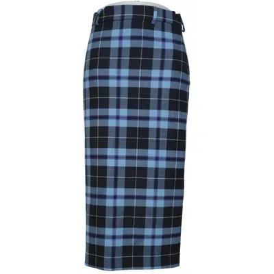 Pennkjol (Blå, Svart, Vit) från Zara Elastan, Polyester