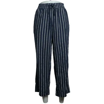 Pyjamasbyxor (Blå, Vit) från Pieces Linne, Viskos