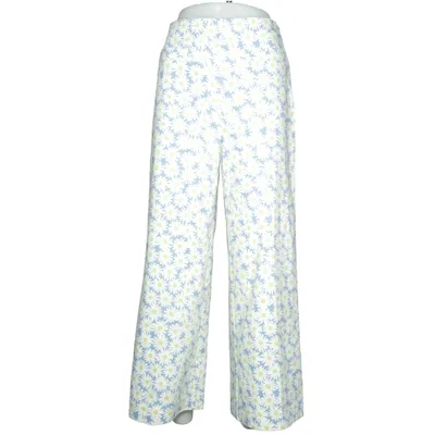 Byxor (Blå, Vit, Grön, Flerfärgad) från Mango Bomull, Elastan, Polyester