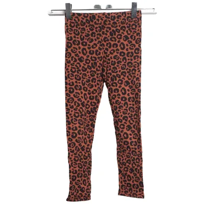 Leggings (Brun, Svart) från H&M Bomull, Elastan