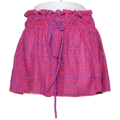 Kjol (Lila, Röd) från Ganni