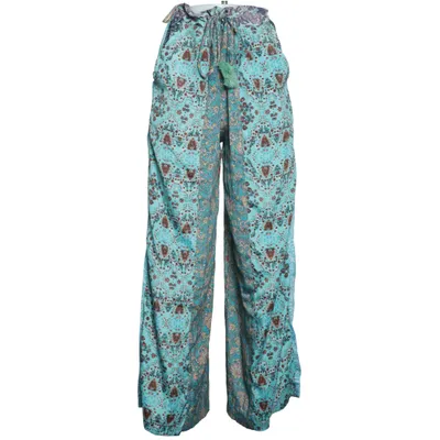 Palazzo pants (Blue, Multicolored) from Gold & Silver
