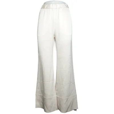 Pantalon patte d'éléphant (Beige) de Khosh Polyester