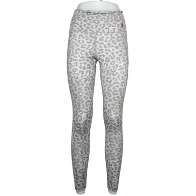 Träningstights (Grå, Flerfärgad) från Power Woman Elastan, Polyester