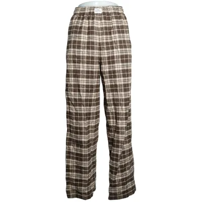 Pyjamasbukser (Brun, Beige) fra Planet Planet Økologisk bomuld