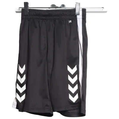 Träningsshorts (Svart, Vit) från Hummel Polyester