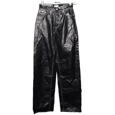 Pantalon en vinyle (Noir) de Eytys Faux cuir