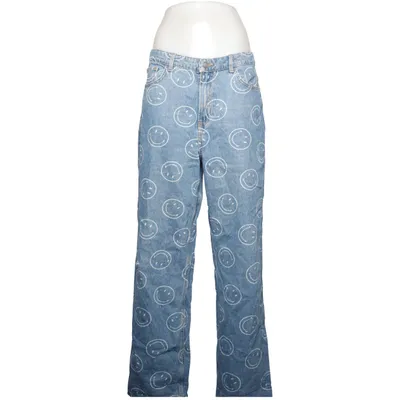 Jeans (Blå, Vit, Flerfärgad) från Smiley x H&M Bomull