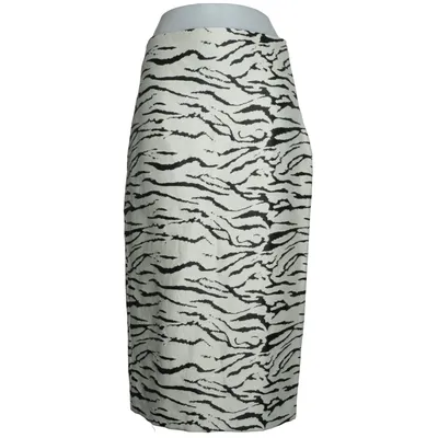 Jupe (Blanc, Noir) de H&M Edition Coton, Polyester