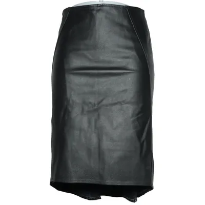 Läderkjol (Svart) från Orsay Skinn, Polyester