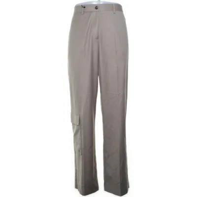 Byxor (Beige) från Enkel Studio Elastan, Polyester, Viskos, Ull