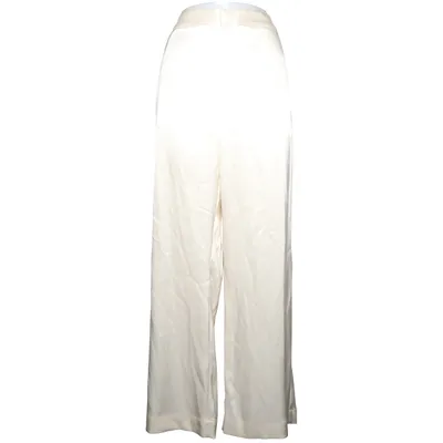 Byxor (Vit) från Djerf Avenue Acetat, Återvunnen polyester