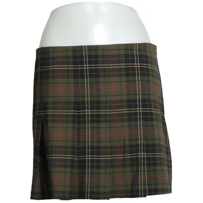 Kjol (Grön, Flerfärgad) från Divided by H&M Elastan, Polyester, Viskos