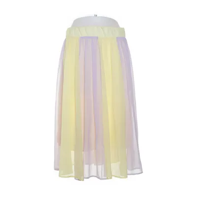 Kjol (Gul, Lila, Flerfärgad) från HUNKØN Polyester, Viskos