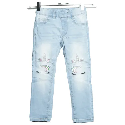 Jeans (Blå) fra KappAhl Bomuld, Elastan, Polyester