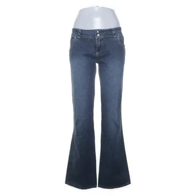 Jeans (Blå) från JSFN Bomull, Elastan