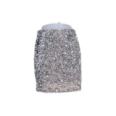 Kjol (Beige, Silverfärgad) från Lindex