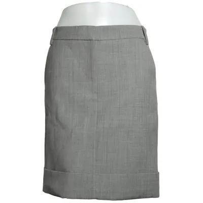 Blyantnederdel (Grå) fra COS Elastan, Polyester, Uld