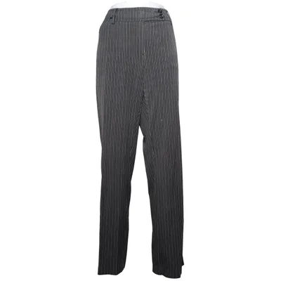 Kostymbyxor (Grå, Vit) från KappAhl Elastan, Polyester, Viskos