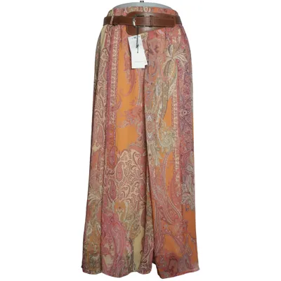 Maxi nederdel (Orange, Gul, Flerfarvet) fra Zara