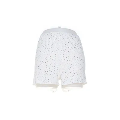Pyjamasshorts (Hvid) fra Juem Økologisk bomuld, Elastan
