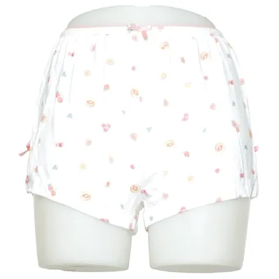 Pyjamasshorts (Vit, Rosa, Flerfärgad) från Lounge Elastan, Modal