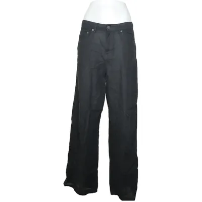 Byxor (Svart) från Weekday Bomull, Linne