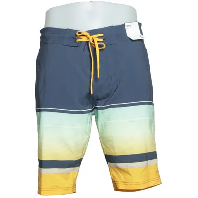 Swim shorts (Blue, Yellow, Multicolored) from Cubus Elastane, Recycled polyester