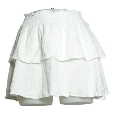 Skirt (White) from Princess Polly Linen, Viscose