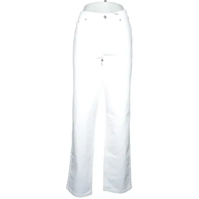 Jeans (Vit) från Bubbleroom Bomull, Elastan