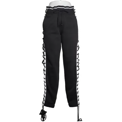 Sweatpants (Black, White) from Fenty x Puma Cotton