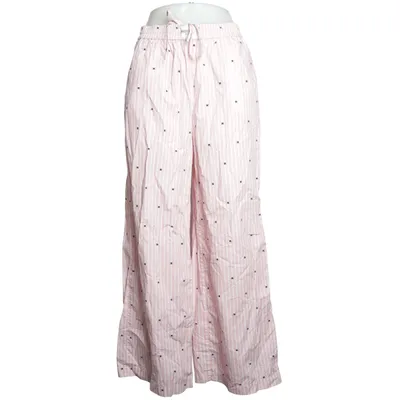 Pyjamasbyxor (Rosa, Vit) från Rotate Bomull, Elastan, Polyuretan, Återvunnen polyester
