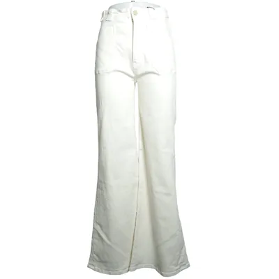 Jeans (White) from Mother Cotton, Elastane, Polyester