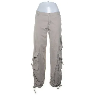 Cargo broek (Beige) van IDPDT Katoen
