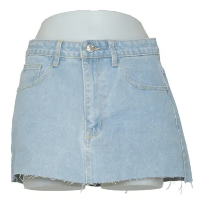 Jeanskjol (Blå) från PrettyLittleThing