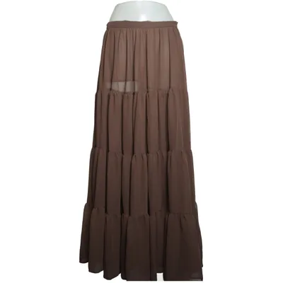 Långkjol (Brun) från H&M Polyester