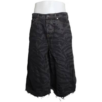 Jeansshorts (Svart) från Ganni Ekologisk bomull