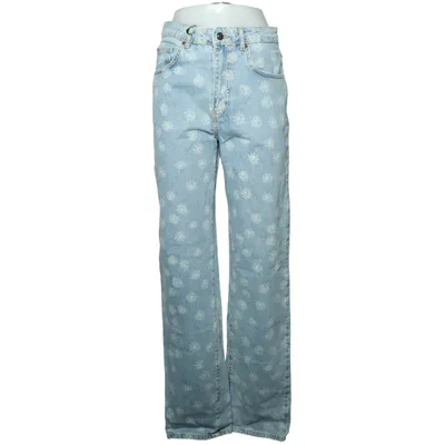 Jeans (Blå, Vit) från Never Denim by Bik Bok Bomull