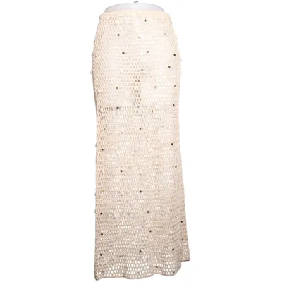 Långkjol (Beige) från White Fox Akryl