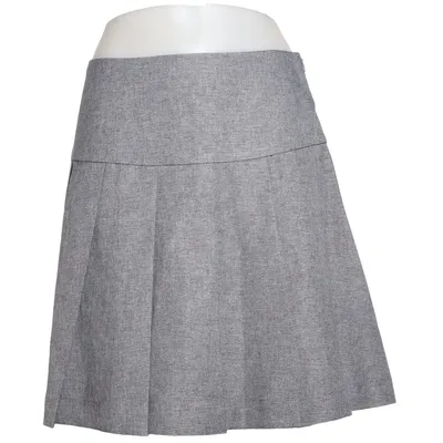 Kjol (Grå) från Ichi Elastan, Polyester